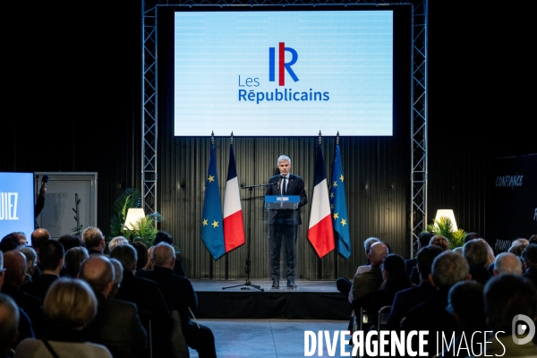 Laurent Wauquiez, candidat à la présidence de LR.