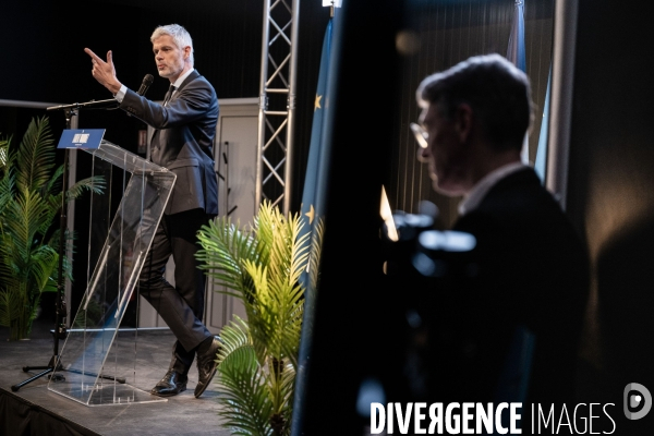 Laurent Wauquiez, candidat à la présidence de LR.