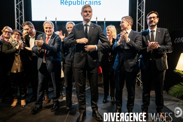 Laurent Wauquiez, candidat à la présidence de LR.