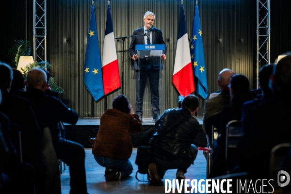Laurent Wauquiez, candidat à la présidence de LR.