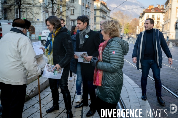 Déplacement de Gabriel Attal à Grenoble.