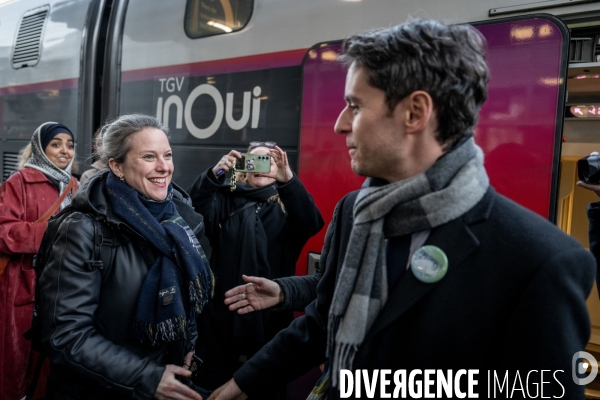 Déplacement de Gabriel Attal à Grenoble.