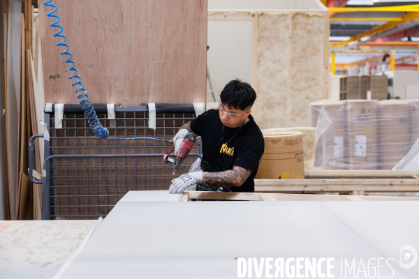 Fabrication de mobil-homes