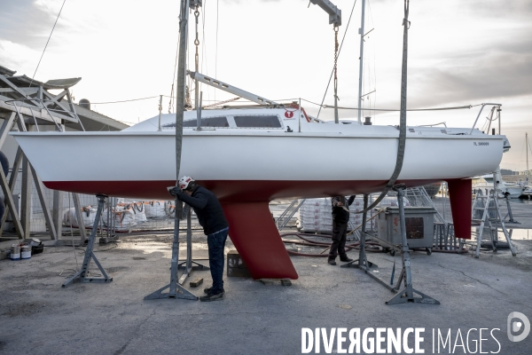 Chantier naval yacht