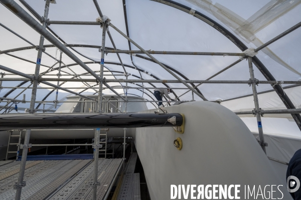 Chantier naval yacht