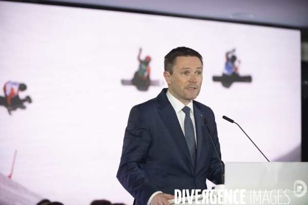 Edgar Grospiron, président des Jeux d hiver 2030 en France