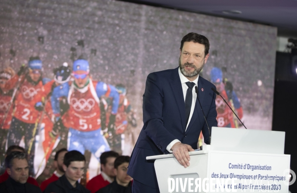 Edgar Grospiron, président des Jeux d hiver 2030 en France