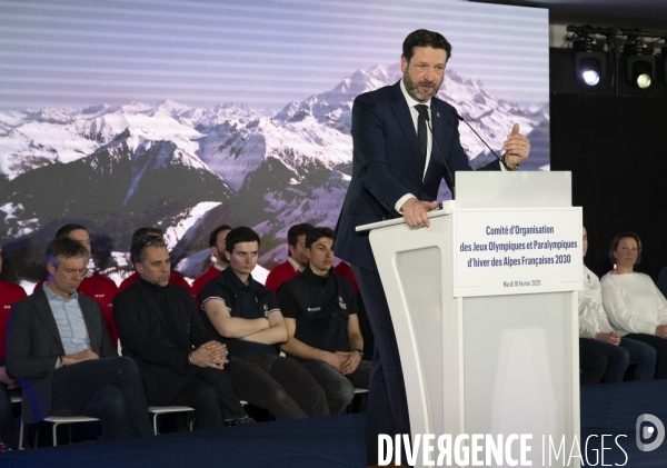 Edgar Grospiron, président des Jeux d hiver 2030 en France