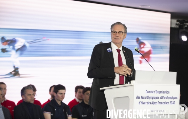 Edgar Grospiron, président des Jeux d hiver 2030 en France