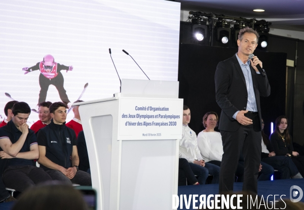 Edgar Grospiron, président des Jeux d hiver 2030 en France