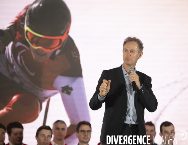 Edgar Grospiron, président des Jeux d hiver 2030 en France