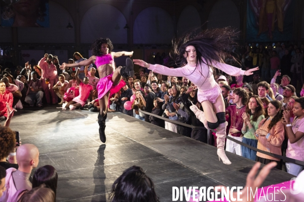 Ball voguing - Pink Sunday Kiki Ball - Lasseindra Lanvin