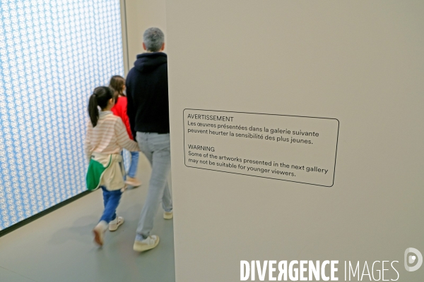 A l  exposition Tom Wesselmann  Pop Forever à la fondation Louis Vuitton