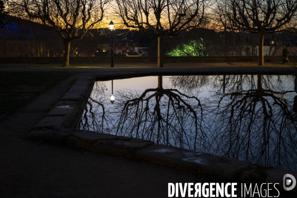 Jardin du Peyrou. Montpellier