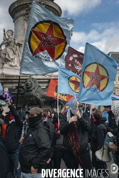 Manifestation Antifasciste à Paris