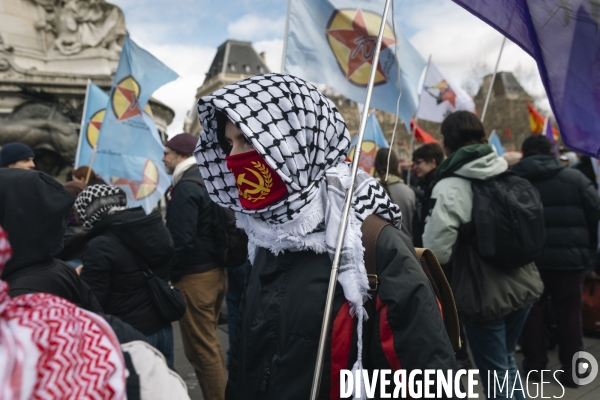 Manifestation Antifasciste à Paris
