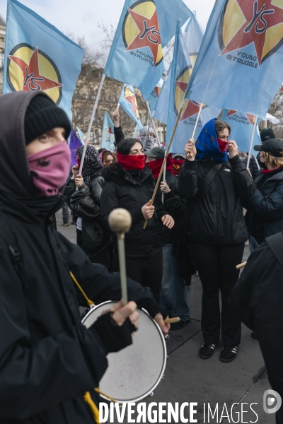 Manifestation Antifasciste à Paris