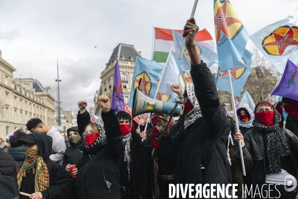 Manifestation Antifasciste à Paris