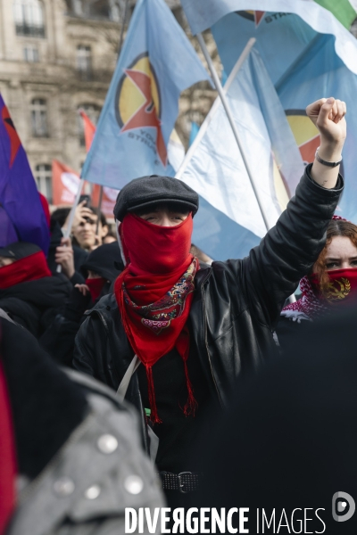 Manifestation Antifasciste à Paris