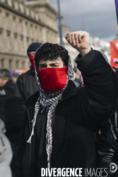 Manifestation Antifasciste à Paris