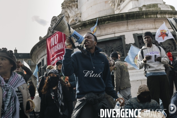 Manifestation Antifasciste à Paris