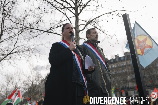 Manifestation Antifasciste à Paris