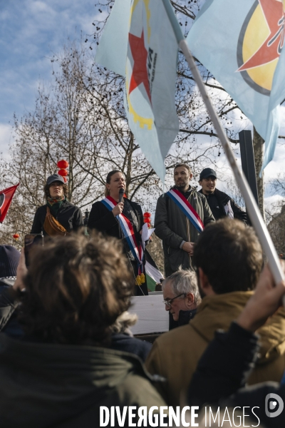 Manifestation Antifasciste à Paris