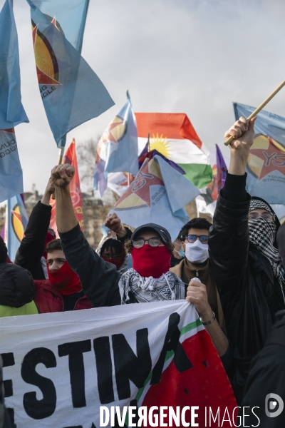 Manifestation Antifasciste à Paris