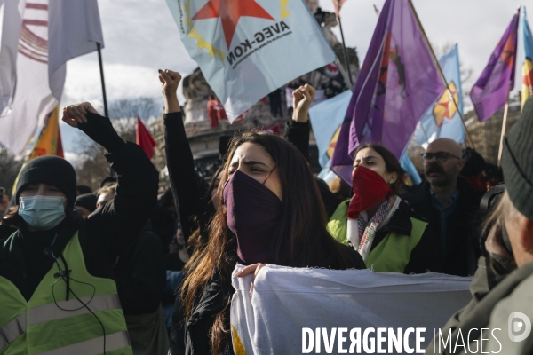 Manifestation Antifasciste à Paris