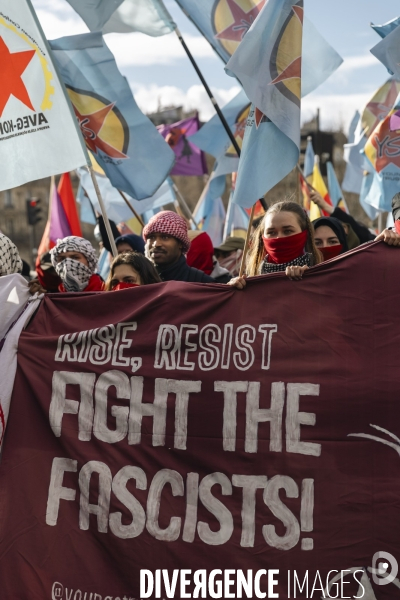 Manifestation Antifasciste à Paris