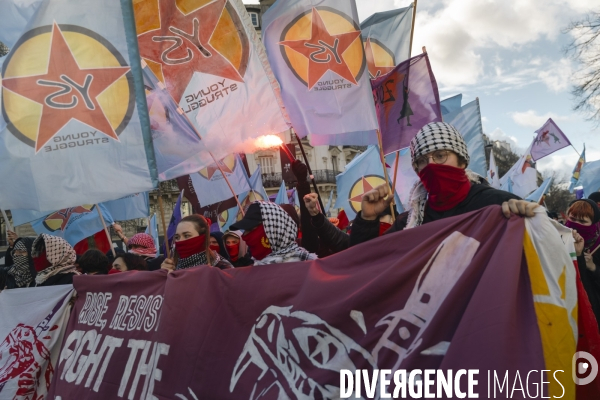 Manifestation Antifasciste à Paris