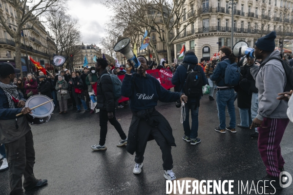 Manifestation Antifasciste à Paris