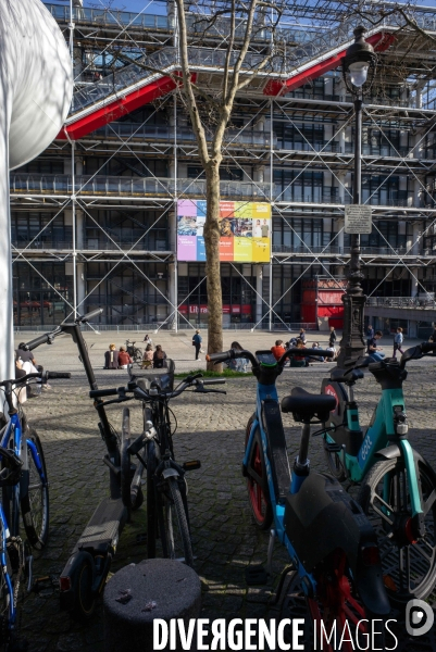 Quartier de Beaubourg,illustration