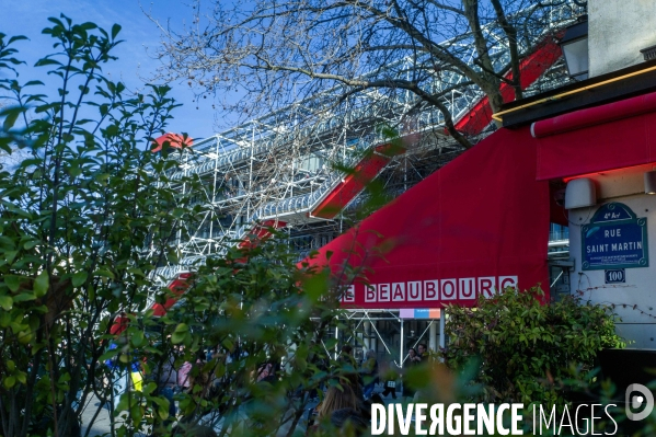 Quartier de Beaubourg,illustration