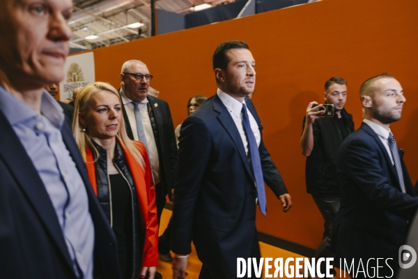 Jordan Bardella au salon de l’agriculture.