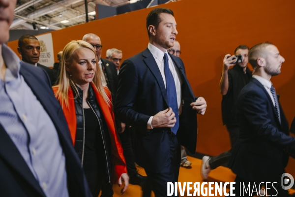 Jordan Bardella au salon de l’agriculture.
