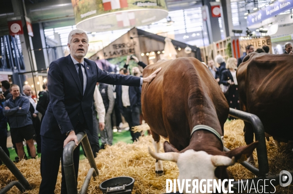 Laurent Wauquiez au salon de l’agriculture