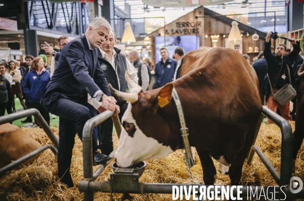 Laurent Wauquiez au salon de l’agriculture