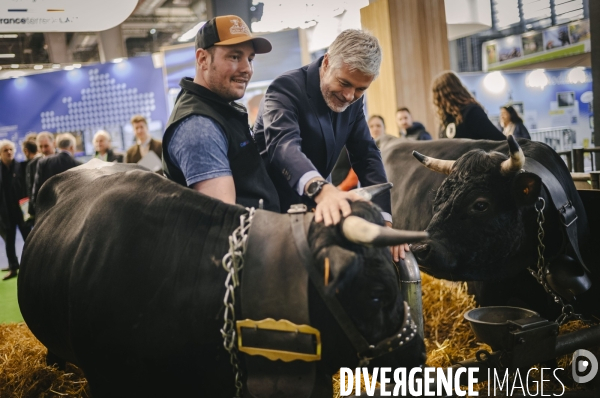 Laurent Wauquiez au salon de l’agriculture