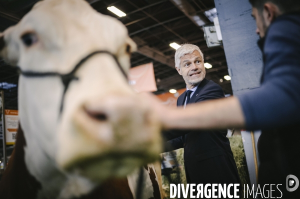 Laurent Wauquiez au salon de l’agriculture