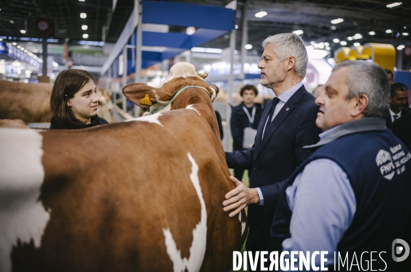 Laurent Wauquiez au salon de l’agriculture