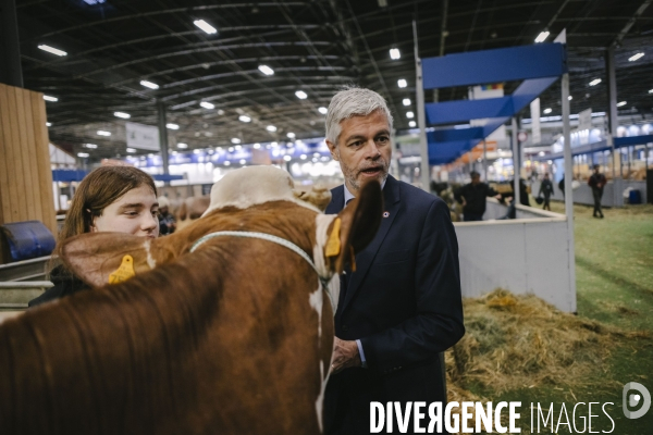Laurent Wauquiez au salon de l’agriculture