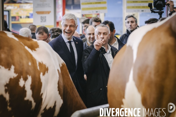 Laurent Wauquiez au salon de l’agriculture