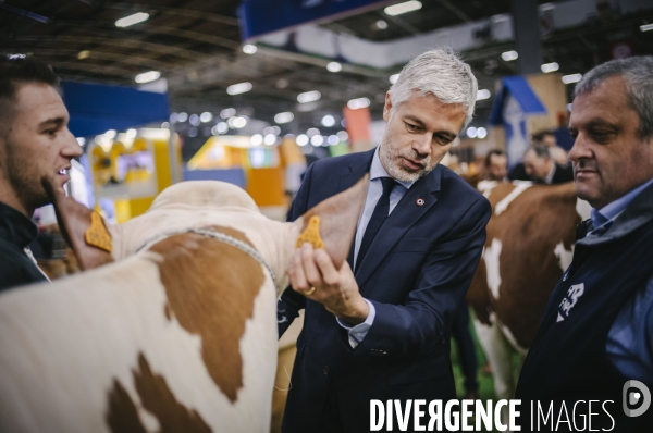 Laurent Wauquiez au salon de l’agriculture