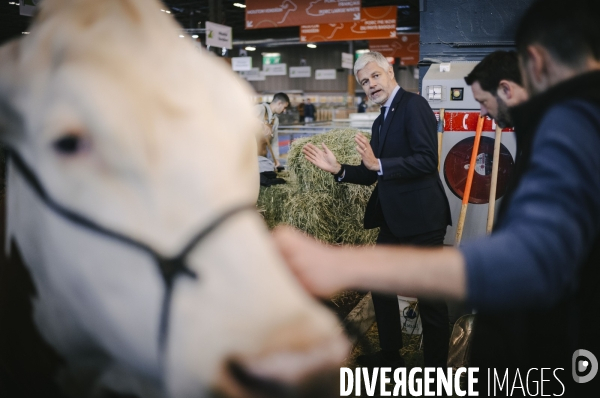 Laurent Wauquiez au salon de l’agriculture