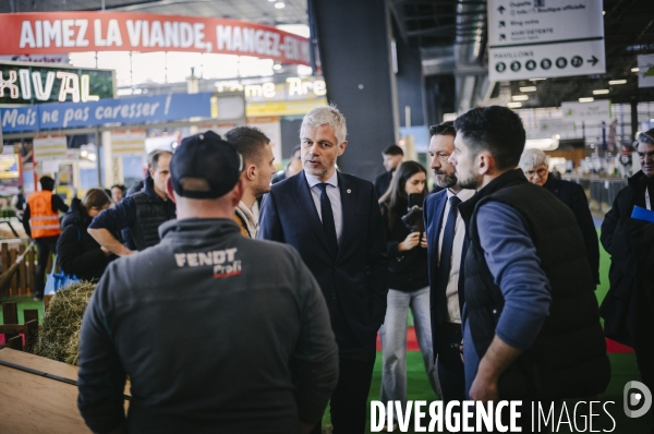 Laurent Wauquiez au salon de l’agriculture