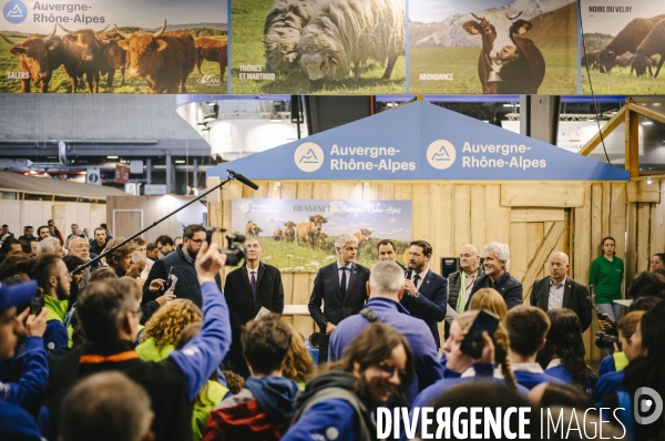 Laurent Wauquiez au salon de l’agriculture