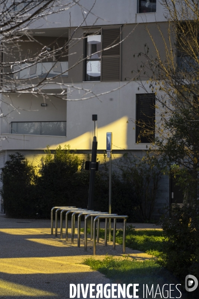 Illustrations quartier contemporain de Montpellier
