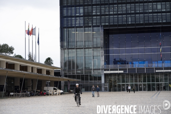 Illustrations quartier contemporain de Montpellier