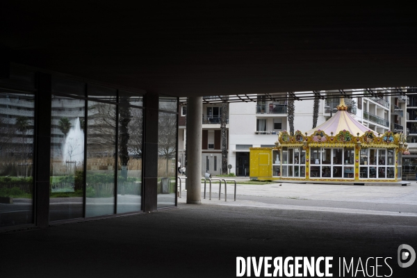 Illustrations quartier contemporain de Montpellier